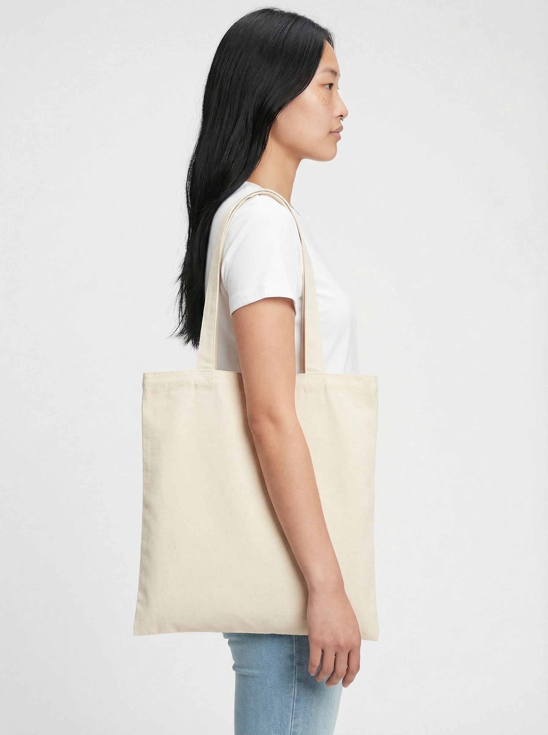 Natural Canvas Tote Bag